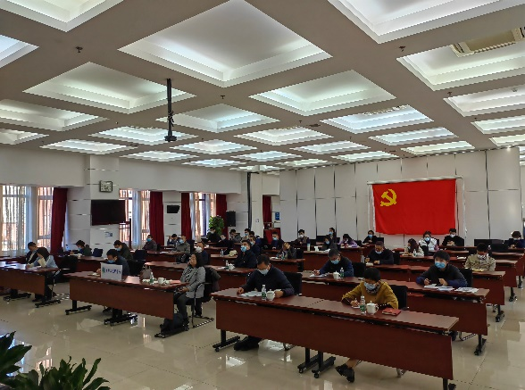 U9彩票党委组织人员参加中国科学院学习贯彻党的二十大精神宣讲团首场报告会